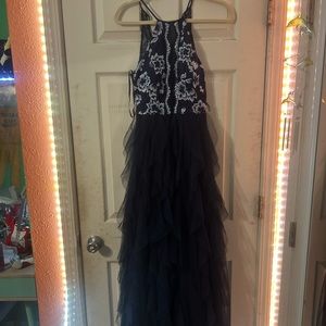 Navy blue dress